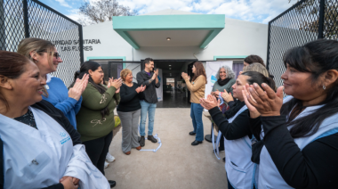 Moreno: Mariel Fernández reinauguró la Unidad Sanitaria Las Flores en Trujui