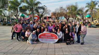 El progama "Plazas Activas" del Municipio de Tigre continúa fomentando la vida saludable