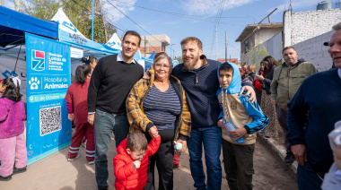 Lanús y Lomas de Zamora realizaron una Jornada de Salud en el límite de ambos municipios