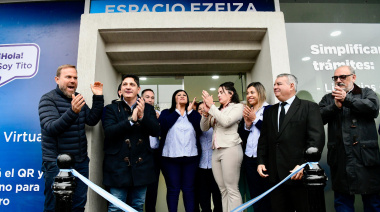 Marinucci y Granados inauguraron un Centro de Emisión de Licencias en Ezeiza
