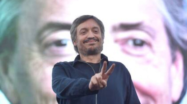 Sabbatella respaldó a Máximo Kirchner: “Como Cristina, nunca se arrodilló frente al poder real”