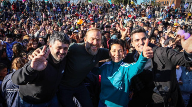 Ezeiza: Granados recibió a Mayra Mendoza y hubo agradecimientos a Cristina Kirchner
