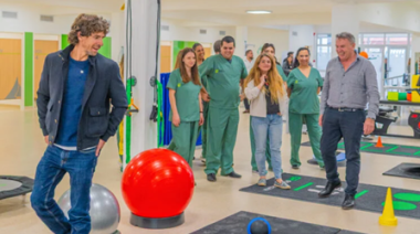 Juan Andreotti inauguró un nuevo Centro de Rehabilitación y Kinesiología municipal