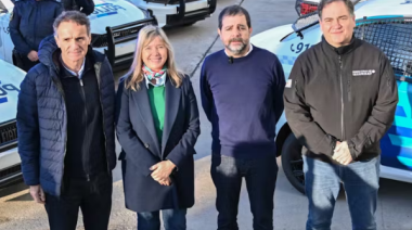 San Martín: el municipio recibió más de 20 patrulleros por parte del gobierno provincial