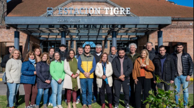 Tigre: Amanda Ubieto llama a votar a la lista de Acción Comunal encabezada por Matías Orfo