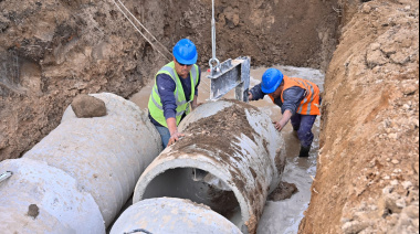 Bahía Blanca: Susbielles destacó el trabajo en desagüe pluvial y volvió a reclamarle colaboración a Milei