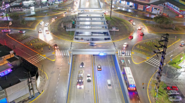 Brown: El Viaducto “papa francisco” de Burzaco fue premiado como la mejor obra vial urbana del año