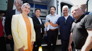 Moreno: Mariel Fernández recorrió nosocomio local y recepcionó nuevas ambulancias para el distrito