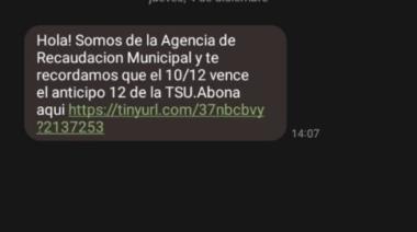 Balcarce: la municipalidad alertó por estafas virtuales por cobro de tasas municipales