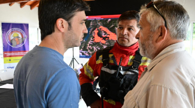 Incendio en Puerto Patriada: continúa el operativo y el fuego ya está contenido en un 85%