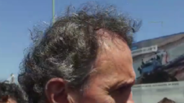 Katopodis puso la cara por Kicillof ante vecinos indignados que reclamaban por el arreglo de una ruta