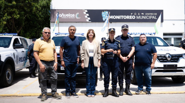 Más patrullaje en Cañuelas: Fassi sumó nuevos móviles con apoyo provincial