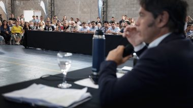 Kicillof: "Tenemos en claro que el modelo de país del Gobierno nacional no es federal ni productivo"