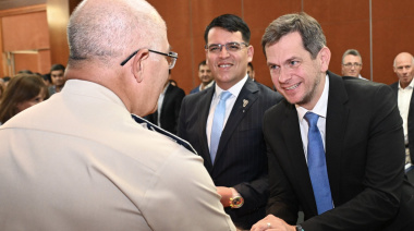 Matzkin participó de una jornada nacional contra el narcotráfico e instó a los vecinos a denunciar