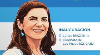 Pensando en el 2027: Mariel Fernández inaugura en CABA la sede del espacio político “Reconquista”