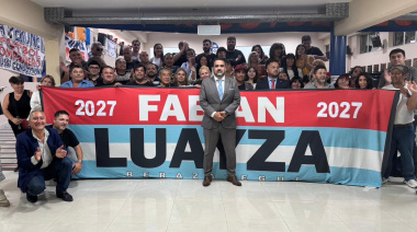 Berazategui: Fabián Luayza junto a su tropa participaron de la Apertura de Sesiones