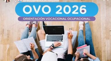 Junín: El municipio lanzó la convocatoria 2026 del programa orientación vocacional para estudiantes