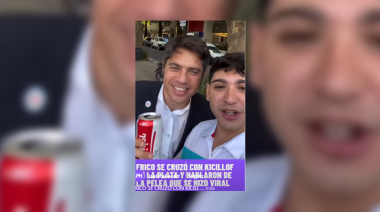 Infuencer amigo de Kicillof enloqueció y rompió los vidrios de un comercio