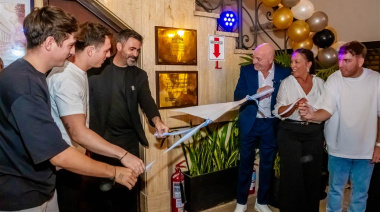 Fiorini: “Nos pone muy contentos este momento histórico del San Carlos y la ciudad”