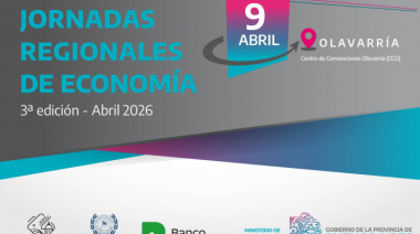 El 9 de abril se realizará la tercera Jornada Regional de Economía en Olavarría