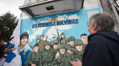 Máximo Kirchner sobre Malvinas: "Lo irreversible es la defensa de la patria"