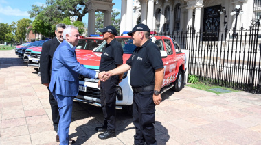 Tigre aumenta su seguridad: Julio Zamora encabezó la entrega de 25 móviles para el COT