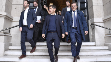 Axel Kicillof fue a la Corte por una deuda de ANSES con la provincia de Buenos Aires