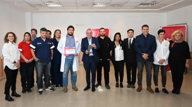 Tigre recibió una distinción provincial por su trabajo en tratamiento del infarto