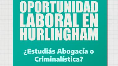 Nueva oportunidad laboral en el Poder Judicial para estudiantes de Hurlingham
