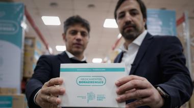 Kicillof entregó remedios para enfermedades crónicas a través del programa “Medicamentos Bonaerenses”