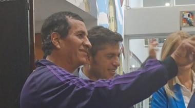 “Si querés foto con Axel, sacate ese gorro”:  la seguridad de Kicillof arrinconó a un camporista