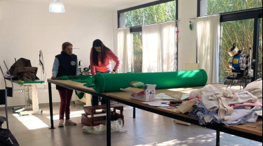 25 de Mayo: El taller textil municipal se consolida como un polo de capacitación y empleo genuino