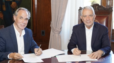 Alak y Arteaga firmaron un convenio para obras viales clave. “Una inversión histórica”