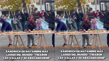 "Ferraresi gobernador": el intendente se lanzó, pero tuvo chicanas con el sándwich de matambre