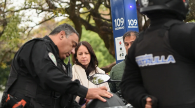 Vicente López: Martínez sumó herramientas para la Patrulla Municipal y criticó a Kicillof