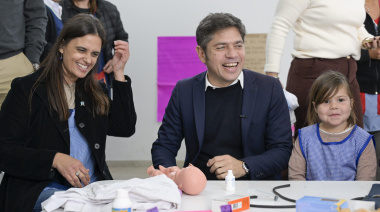 Kicillof inauguró un jardín de infantes que ya había sido inaugurado por el intendente PRO en marzo