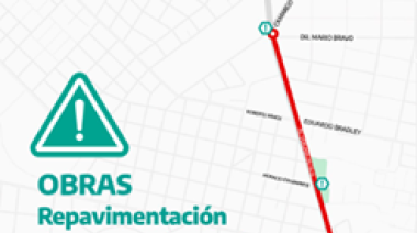 Hurlingham: avanzan los trabajos de repavimentación de la Avenida Vergara (ex RP 4)