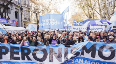 El Frente Renovador marcha a Parque Lezama "en defensa de Cristina y la Democracia"