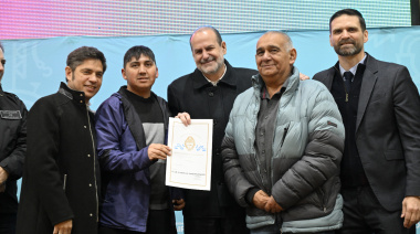 Más viviendas, más seguridad: Susbielles y Kicillof desarrollaron una intensa agenda en Bahía