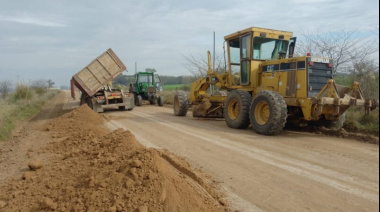 Cañuelas: el municipio continúa con los reparos de caminos y zanjas en los barrios del distrito
