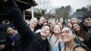 Brown: Kicillof pidió reconstruir la Argentina desde el trabajo y los lazos comunitarios
