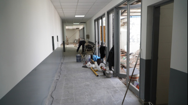 Moreno: la municipalidad continúa con las obras en establecimientos educativos