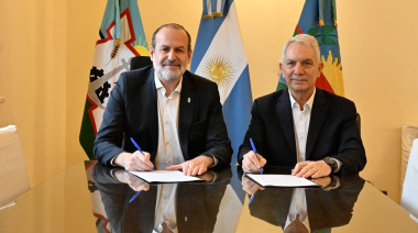 Alak y Susbielles firmaron un convenio para fortalecer la gestión entre La Plata y Bahía Blanca