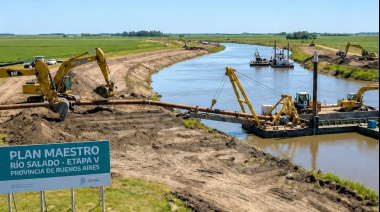 La Provincia habilitó un plan para regularizar obras hidráulicas clandestinas en la cuenca del Río Salado