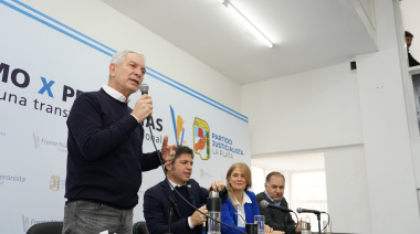 Kicillof y Alak encabezaron una jornada de debate sobre el futuro del país