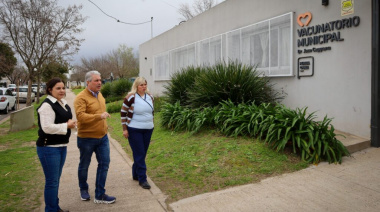Pergamino: Martínez puso en valor el vacunatorio municipal Caggiano