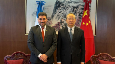 Internacionalización y desarrollo: Ramiro Egüen mantuvo una histórica reunión con el embajador de China