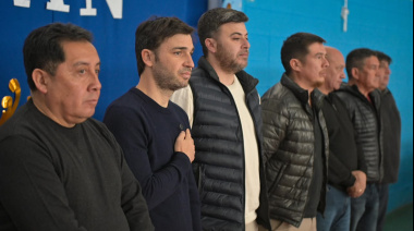 Torres celebró el 138° aniversario de Gan Gan y anunció medicamentos 100% gratuitos para jubilados de la Meseta
