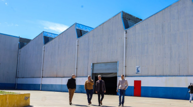 Javier Martínez recorrió un predio logístico e impulsó la radicación de empresas en Pergamino