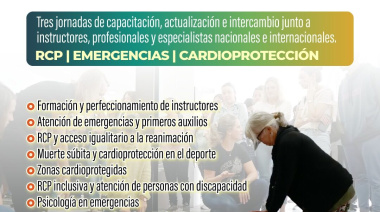 Trenque Lauquen será sede del 2° Congreso Nacional de Instructores de RCP
